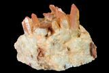 Natural, Red Quartz Crystal Cluster - Morocco #142941-2